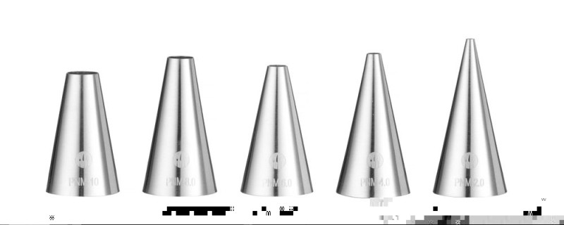 Spuitmondjes - glad, HENDI, ø2-4-6-8-10 Spuitmondjes - glad, HENDI, ø2-4-6-8-10