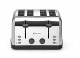Toaster 4-sneetjes, Hendi, 240v/1500w, 295x335x(h)180mm Toaster 4-sneetjes, Hendi, 240v/1500w, 295x335x(h)180mm
