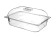 IJscontainer van polycarbonaat, HENDI, 5L, Transparant, 360x250x(H)80mm IJscontainer van polycarbonaat, HENDI, 5L, Transparant, 360x250x(H)80mm