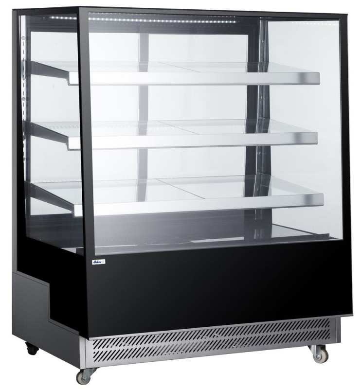 Koelvitrine met 3 schuine schappen, Arktic, 650L, 230V/490W, 1200x833x(H)1460mm Koelvitrine met 3 schuine schappen, Arktic, 650L, 230V/490W, 1200x833x(H)1460mm