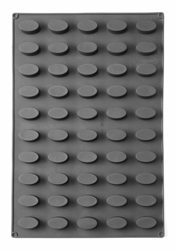 Siliconen bakvorm OVAL, 570x375x(H)20mm Siliconen bakvorm OVAL, 570x375x(H)20mm