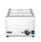 Set: Bain-marie Hendi Ranger + 3x GN 1/3 en Deksel, Hendi, GN 1/1, 230v/1000w, 590x332x(h)242mm Set: Bain-marie Hendi Ranger + 3x GN 1/3 en Deksel, Hendi, GN 1/1, 230v/1000w, 590x332x(h)242mm