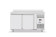 Koelwerkbank met 2 deuren Profi Line 280L, Arktic, Profi Line, GN 1/1, 230V/250W, 1360x700x(H)879mm Koelwerkbank met 2 deuren Profi Line 280L, Arktic, Profi Line, GN 1/1, 230V/250W, 1360x700x(H)879mm