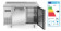 Koelwerkbank met 2 deuren Kitchen Line 220L, Arktic, Kitchen Line, 166L, 230V/300W, 1200x600x(H)886mm Koelwerkbank met 2 deuren Kitchen Line 220L, Arktic, Kitchen Line, 166L, 230V/300W, 1200x600x(H)886mm