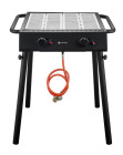 Xantos Black Gasgrill, Hendi, Zwart, 9,5kw, 770x710x(h)870mm Xantos Black Gasgrill, Hendi, Zwart, 9,5kw, 770x710x(h)870mm