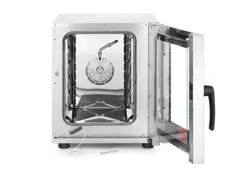 Hetelucht stoomoven Control 5x GN 2/3, HENDI, 230V/3200W, 550x754x(H)662mm Hetelucht stoomoven Control 5x GN 2/3, HENDI, 230V/3200W, 550x754x(H)662mm