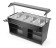 Verwarmd buffet, HENDI, GN 1/1, 1490x765x(H)1370mm Verwarmd buffet, HENDI, GN 1/1, 1490x765x(H)1370mm
