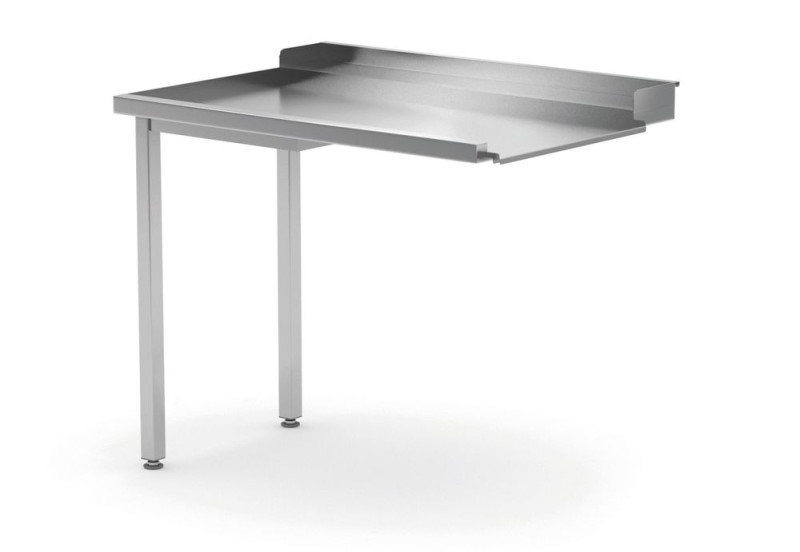 Uitlooptafel voor vaatwassers, HENDI, linkerzijde, 1000x700x(H)850mm Uitlooptafel voor vaatwassers, HENDI, linkerzijde, 1000x700x(H)850mm
