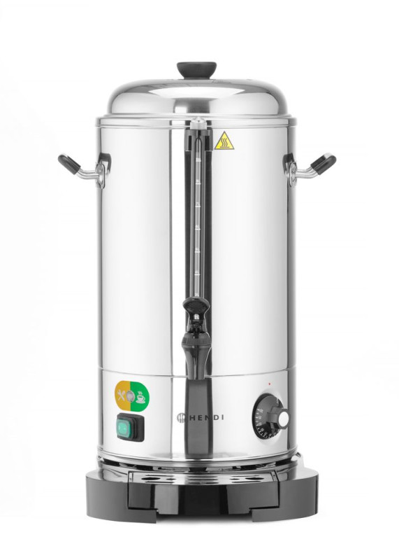 Warme dranken ketel dubbelwandig, HENDI, 18L, 230V/2200W, 386x393x(H)666mm Warme dranken ketel dubbelwandig, HENDI, 18L, 230V/2200W, 386x393x(H)666mm