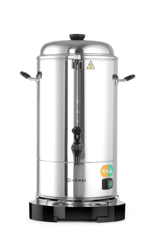Percolator dubbelwandig, HENDI, 6L, 230V/1500W, 316x350x(H)480mm Percolator dubbelwandig, HENDI, 6L, 230V/1500W, 316x350x(H)480mm