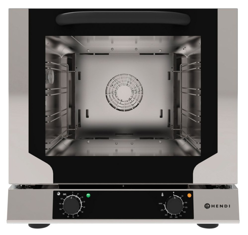 Heteluchtoven compact, HENDI, 220-240V/3100W, 590x709x(H)589mm Heteluchtoven compact, HENDI, 220-240V/3100W, 590x709x(H)589mm
