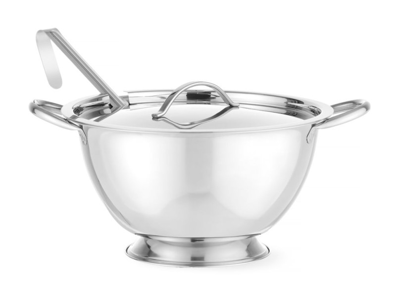 Soep tureen, HENDI, 2,7L, ⌀270x(H)175mm Soep tureen, HENDI, 2,7L, ⌀270x(H)175mm