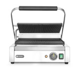 Contactgrill Panini, Hendi, Boven en Onder Geribd, 230v/2200w, 432x396x(h)214mm Contactgrill Panini, Hendi, Boven en Onder Geribd, 230v/2200w, 432x396x(h)214mm
