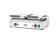 Contactgrill - dubbele versie, HENDI, half glad, half geribd, 230V/3600W, 575x430x(H)510mm Contactgrill - dubbele versie, HENDI, half glad, half geribd, 230V/3600W, 575x430x(H)510mm