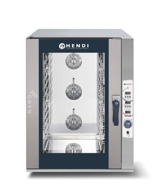 Convectie stoomoven NANO digital 12x GN1/1, HENDI, 400V/16100W, 935x881x(H)1200mm Convectie stoomoven NANO digital 12x GN1/1, HENDI, 400V/16100W, 935x881x(H)1200mm