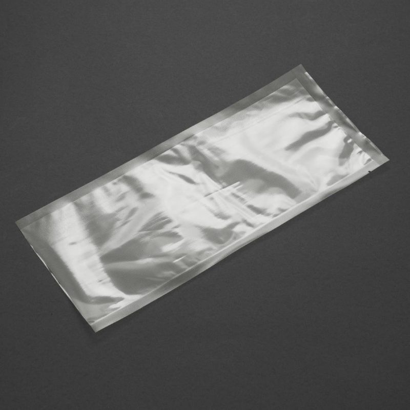 Vogue Composteerbare Gedrukte Vacuüm Sealer Zakjes 150x350mm (Pak Van 50) Vogue Composteerbare Gedrukte Vacuüm Sealer Zakjes 150x350mm (Pak Van 50)